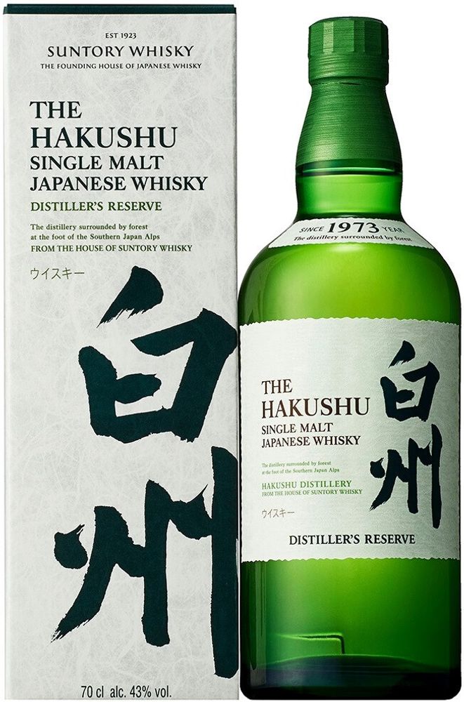 Виски Suntory Hakushu Distiller&#39;s Reserve gift box, 0.7 л.