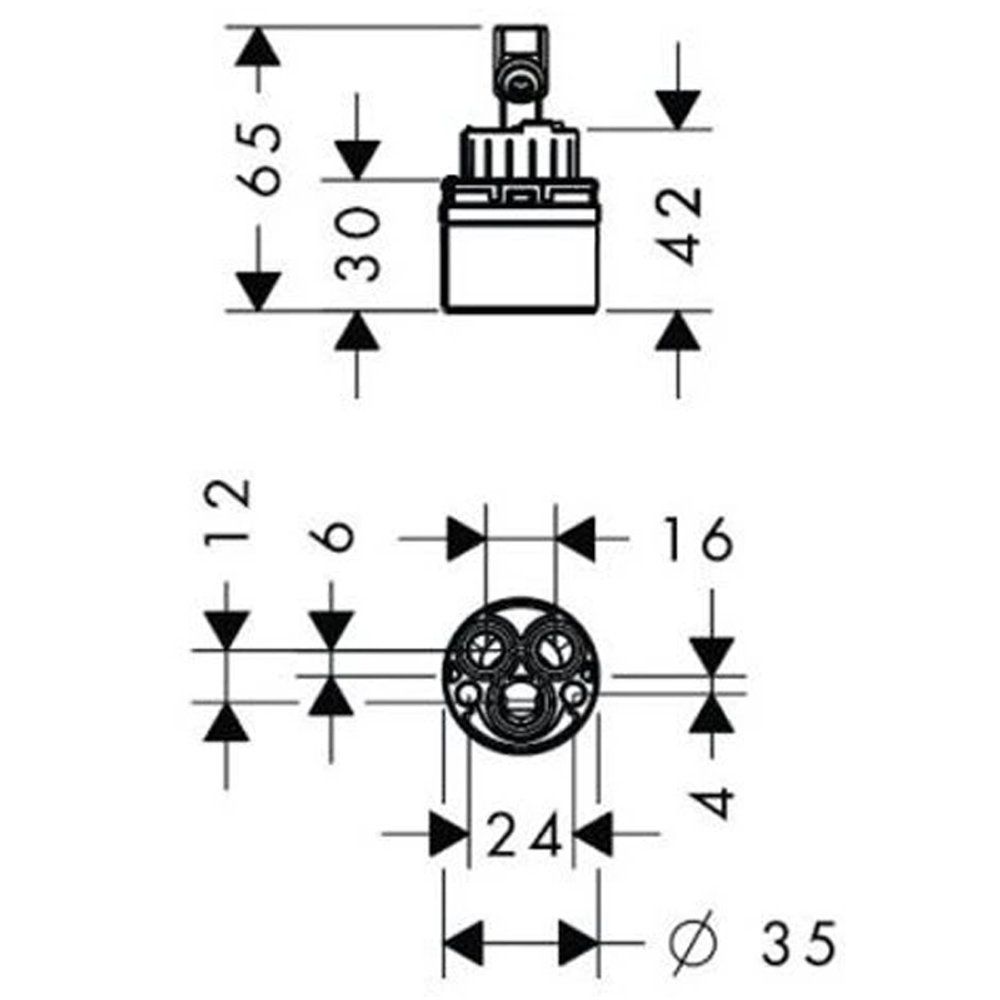 Картридж Hansgrohe для смесителя в раковину  M2/M3 92730000