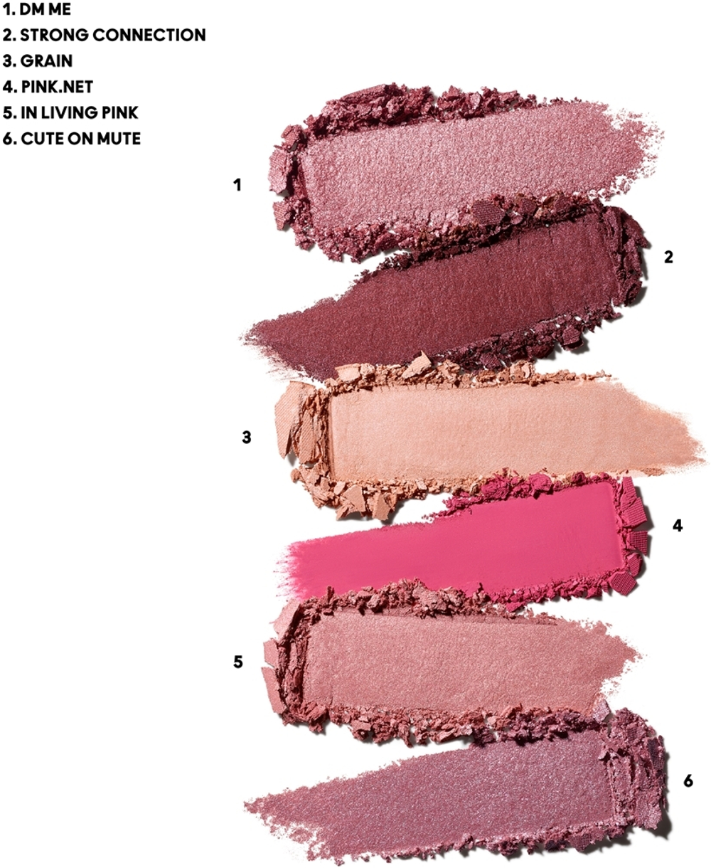MAC Cosmetics Connect In Colour Eye Shadow Palette 6 shades - палитра теней для век, 6,25 g
