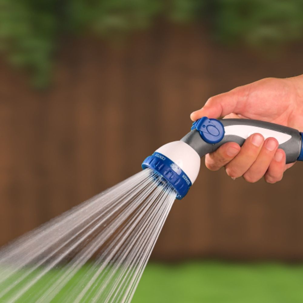 GAEP12-02 GREEN APPLE ЕСО Пистолет-распылитель, пластик, 8 режимов | Аксессуары для полива Green Apple