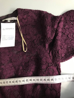 Платье CALISTA кружевное в самом трендовом оттенке осени 42 размер