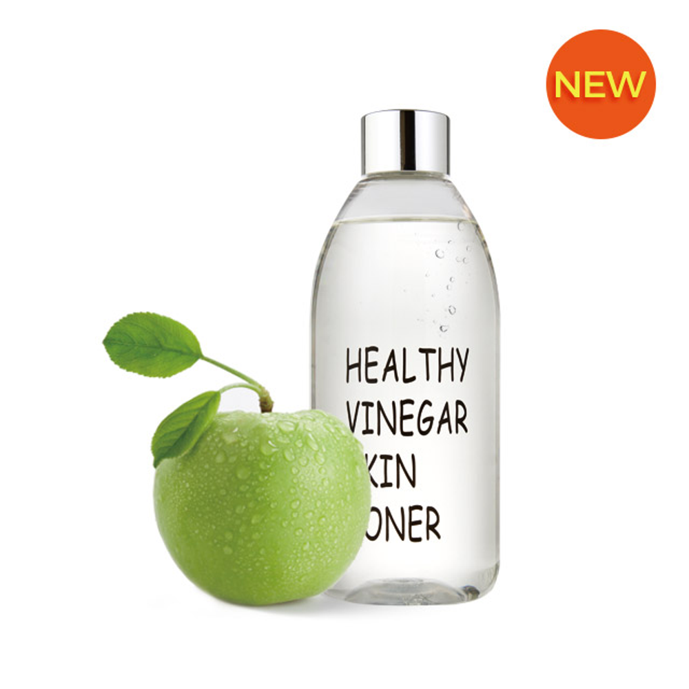 Тонер для лица Яблоко REALSKIN Healthy vinegar skin toner Apple, 300 мл.