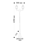 Парковый светильник Feron КЛАССИКА 11213