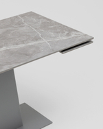 Стол Арнон 120-180/80/76 см керамика Larka grey