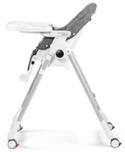 Стульчик для кормления Peg Perego Prima Pappa Follow Me Wonder Grey