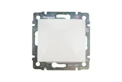 Выключатель Legrand Valena 1-клавишный проходной промежуточный белый 13398