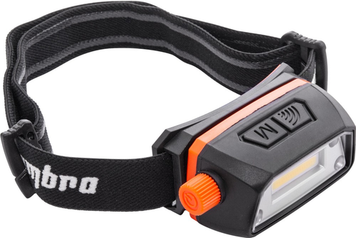 Фонарь светодиодный аккумуляторный налобный 300 Лм Ombra A90063