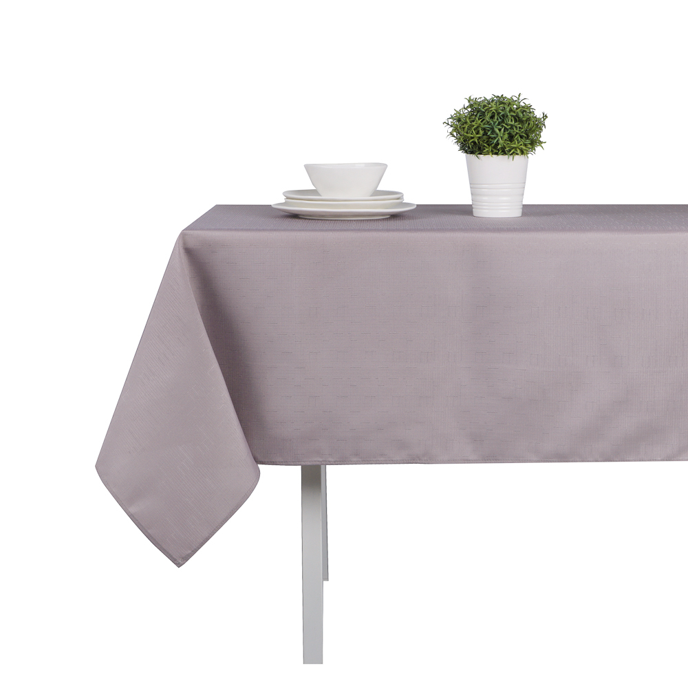 PROVANCE Birds Скатерть текстильная 110х140см лён с водоотт. пропиткой, 100% пэ, пыльный сиреневый