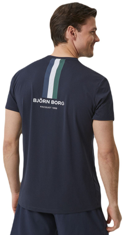 Мужская теннисная футболка Björn Borg Ace Graphic T-Shirt - night sky