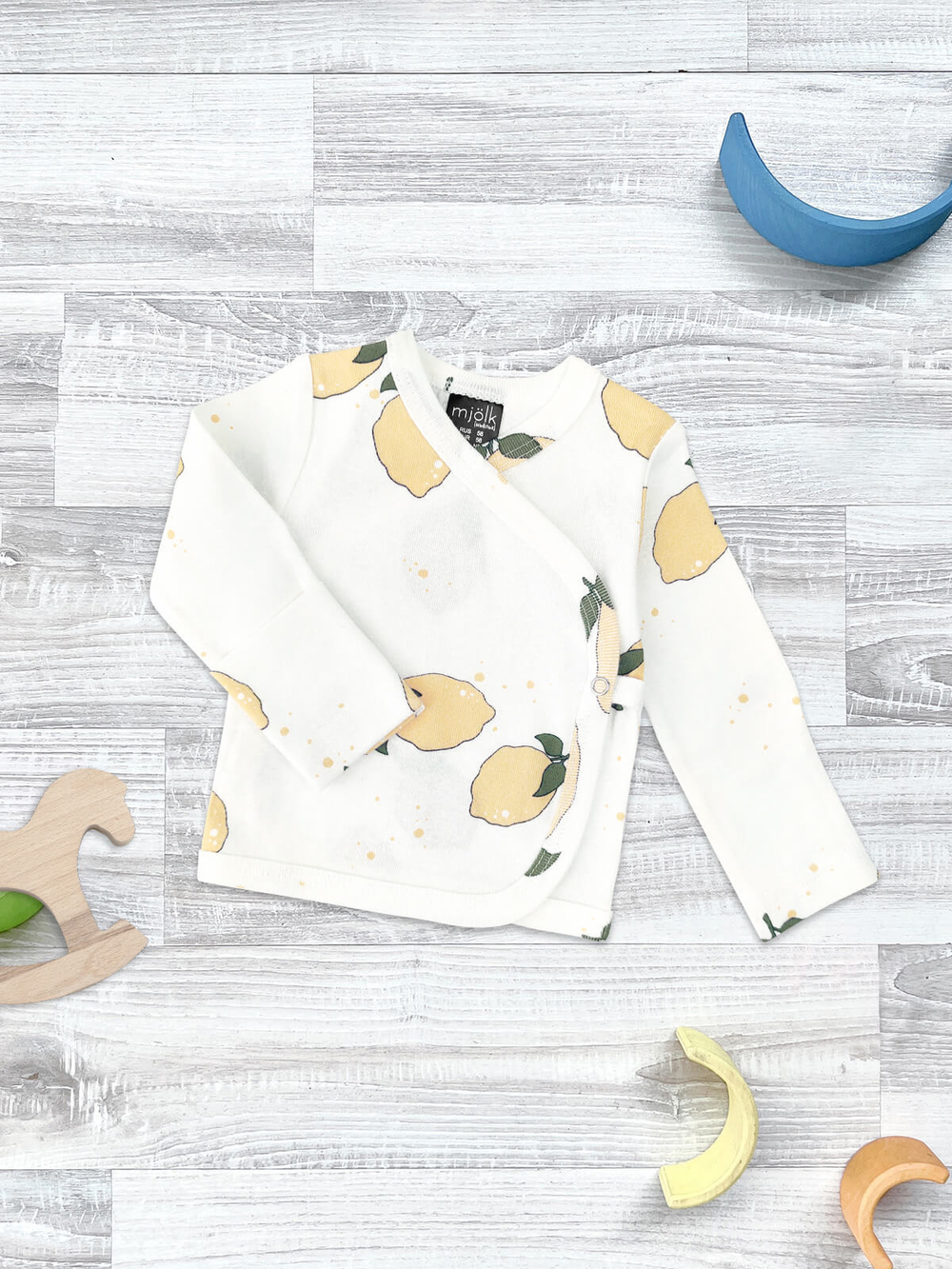 Распашонка Mjölk Лимоны