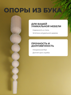 Опоры для столов массив бук по вашим чертежам