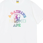 A Bathing Ape Gradation General Tee белый