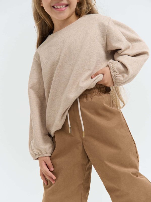 Брюки демисезонные свободного кроя 