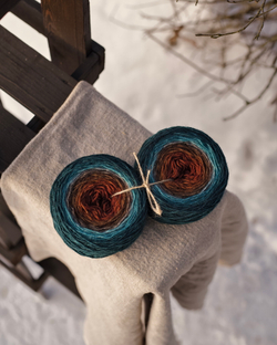 Градиент "Бездна" 93 г шерсть