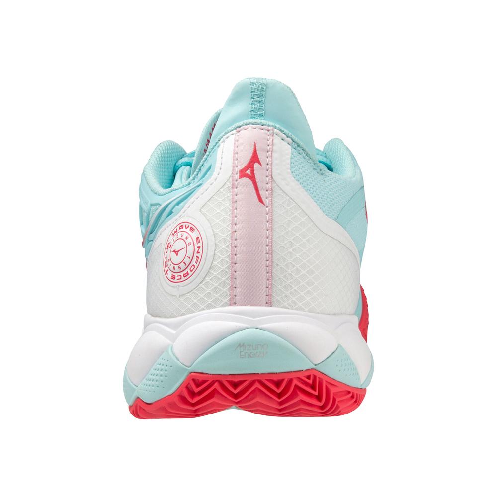 Женские теннисные кроссовки Mizuno Wave Enforce Tour Clay Court Shoe Women - Turquoise, Coral