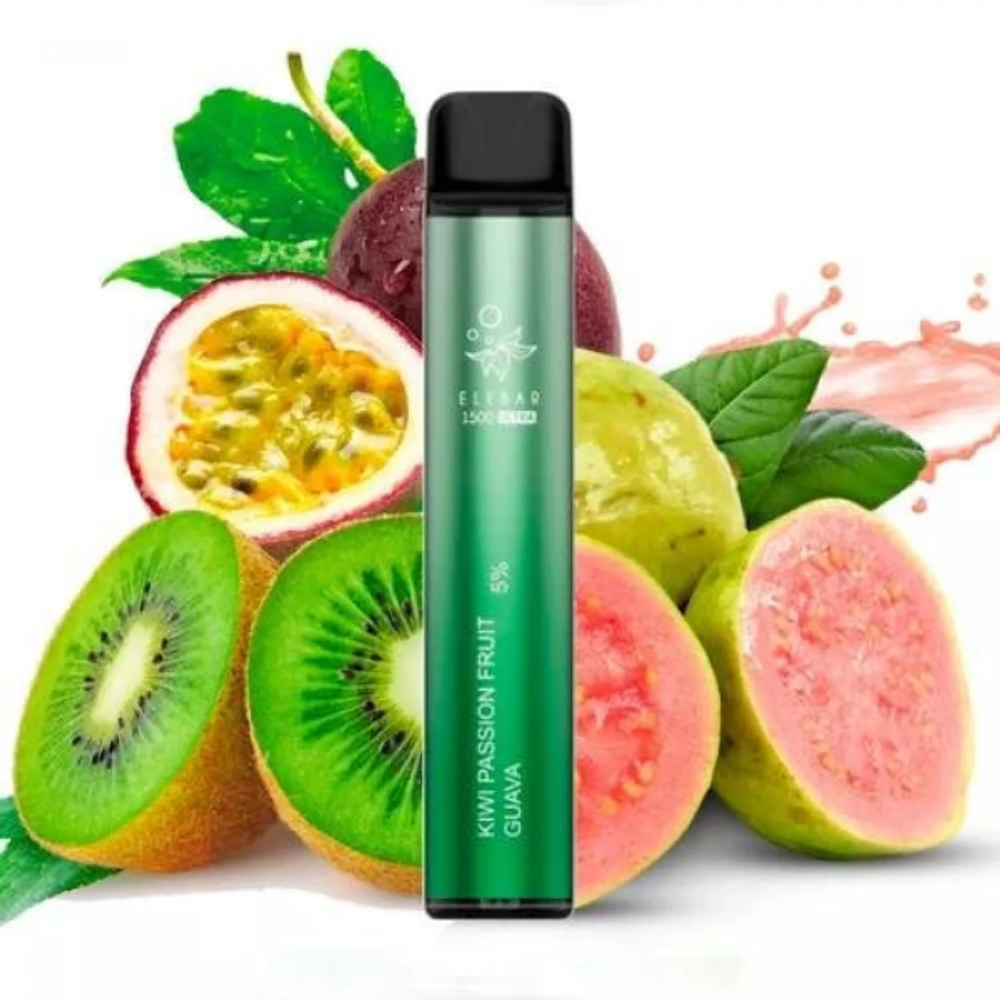 Elf Bar 1500 ULTRA - Kiwi Passion Fruit Guava (5% nic)