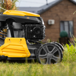 Газонокосилка бензиновая GLD-460SP, 146 куб.см, ширина 46 см, привод 7 уровней, травосборник 50 л Denzel