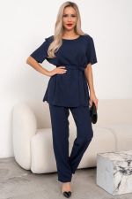 Костюм брючный (синий) К11-90/2 Nikol