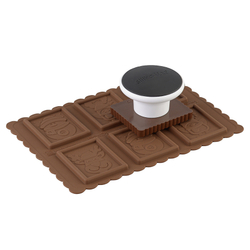 Набор для приготовления печенья Silikomart Snowman Slim