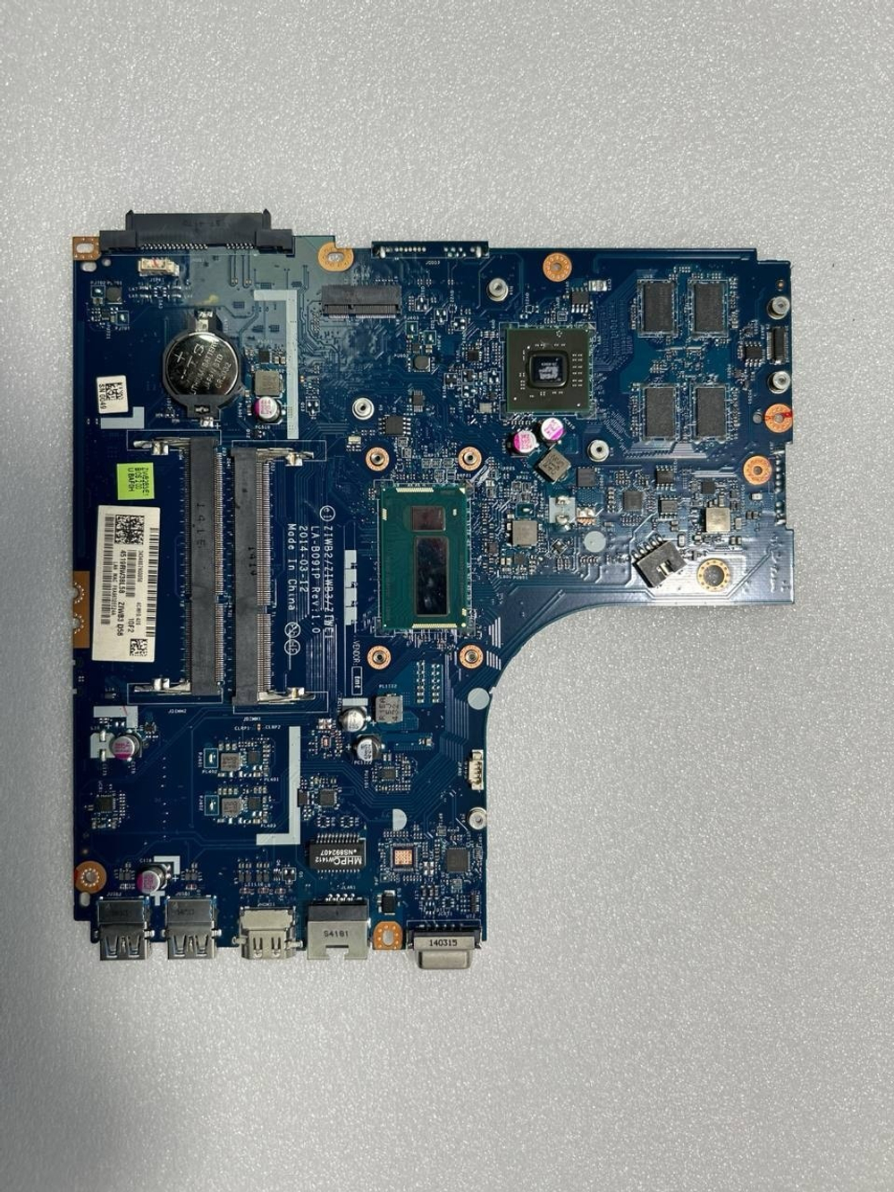 Материнская плата для ноутбука Lenovo B50-70 LA-B09 1G Intel Core i3-4010U NFP NDOC (5B20G05265), оригинал