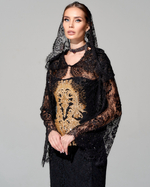 Кардиган с капюшоном "Маргарита"