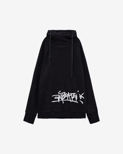 Худи Big Grey Tag черный