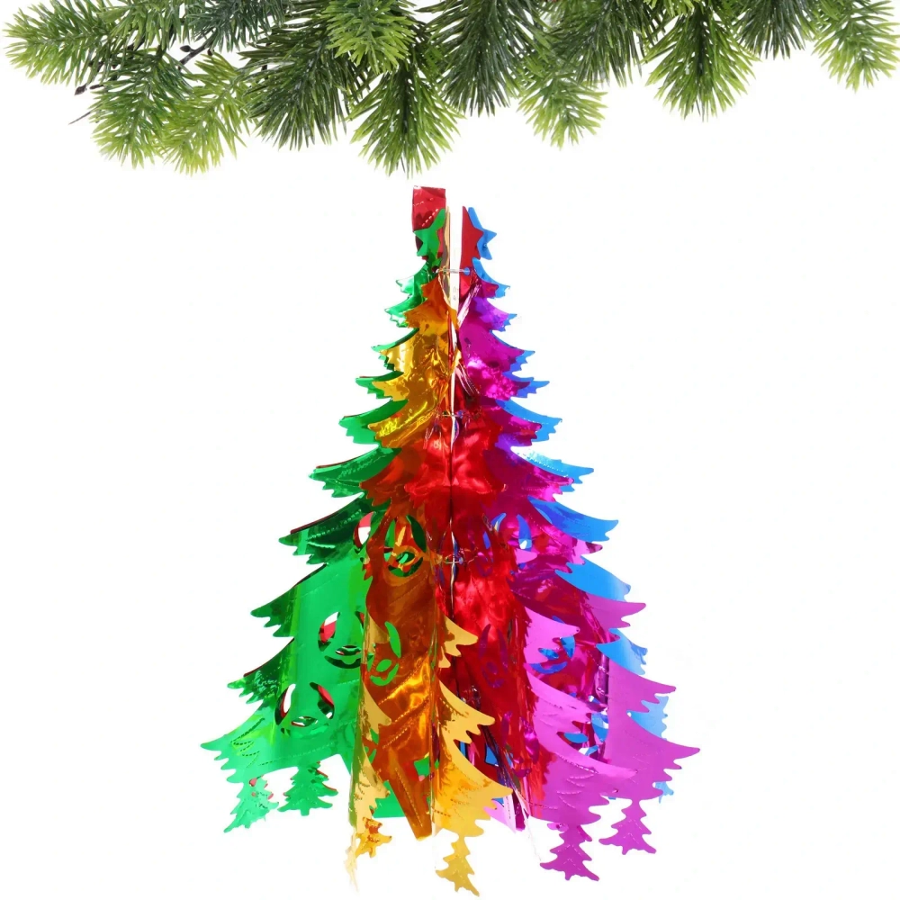 Украшение фольгированное «Волшебная ёлочка» d-40 см, Мультицвет