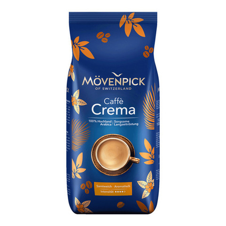 Кофе в зернах Movenpick Caffe Crema, 1 кг (Мовенпик)
