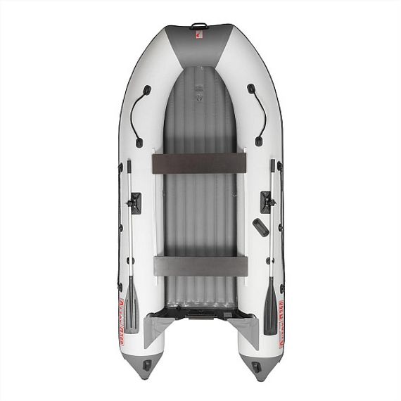 Лодка Тонар Алтай А360 (надувное дно) белый/серый