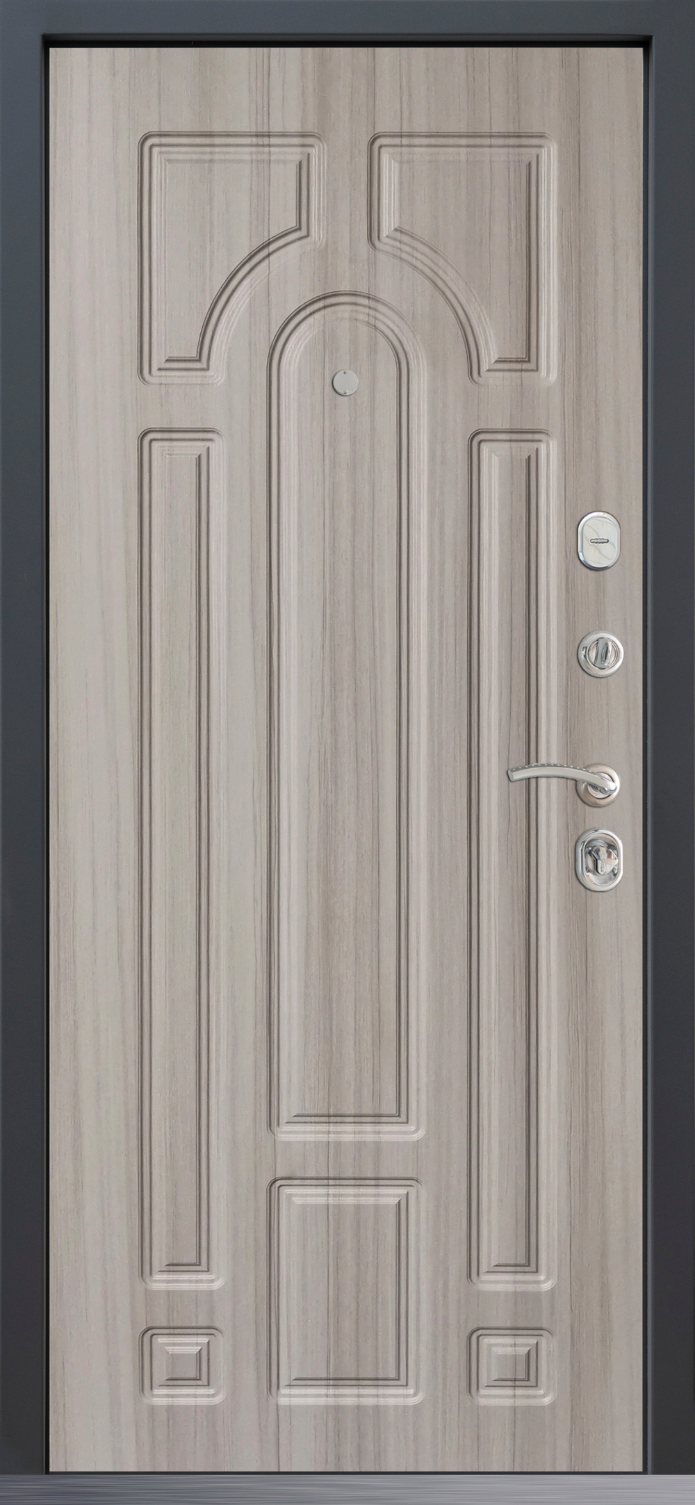 Входная дверь CYBER "TETRIS GREY"