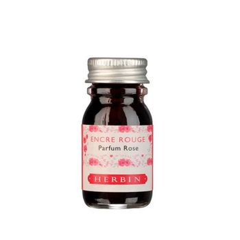 Ароматизированные чернила во флаконе Herbin 10 мл Красная Роза (13768ST)