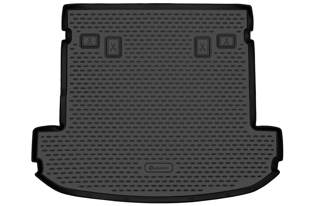 Коврик в багажник для KIA Sorento (IV), 2020-, Внед, 5 дв., 7 мест, длинный, 1шт. (полиуретан)  AFMA59061L13