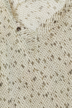 ZARA РУБАШКА ИЗ СТРУЯЩЕЙСЯ ТКАНИ С ПРИНТОМ — ZW COLLECTION, РАЗНОЦВЕТНЫЙ