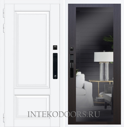 Афина Белая V8 с зеркалом