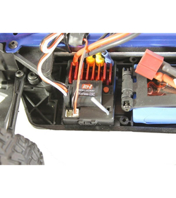 Радиоуправляемая трагги Remo Hobby S EVO-R Brushless V2.0 (синяя) 4WD 2.4G 1/16 RTR