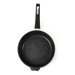 Сковорода алюминий, 22 см, антиприг, Мечта, Гранит black, 022802, съем руч