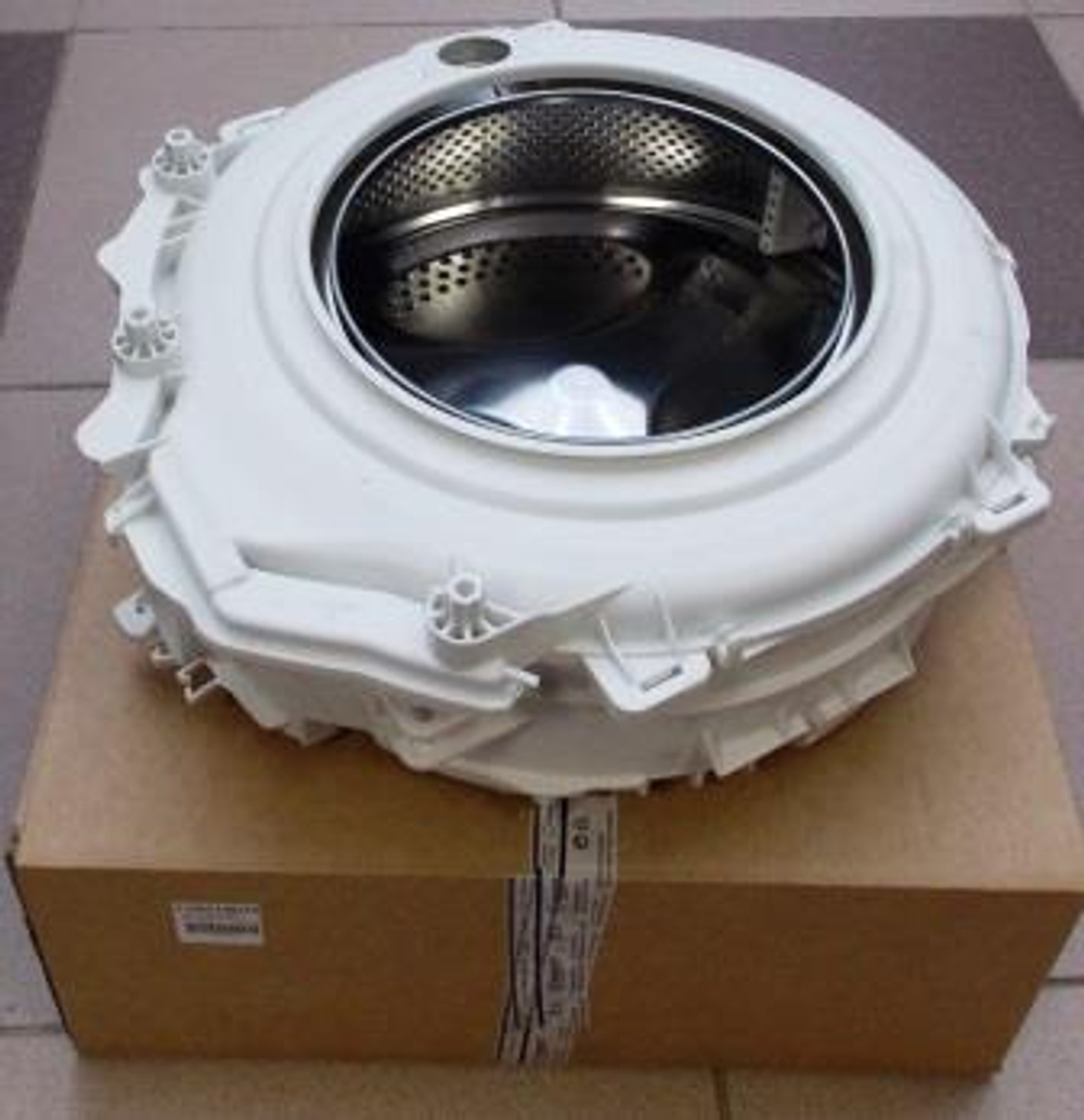118020 Бак пластиковый в сборе с барабаном стиральных машин Indesit, Hotpoint-Ariston