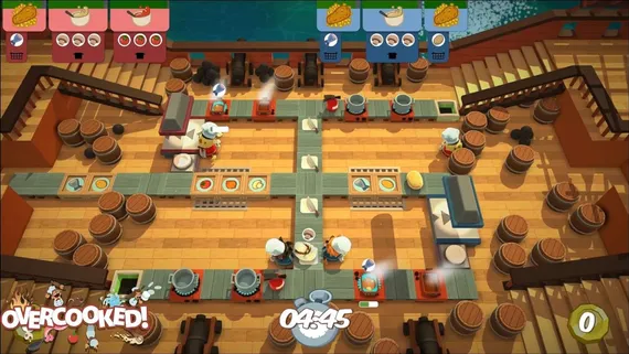 PS4 Overcooked! All You Can Eat  (Адская кухня)  (Новый, Русские субтитры, CUSA-23463)