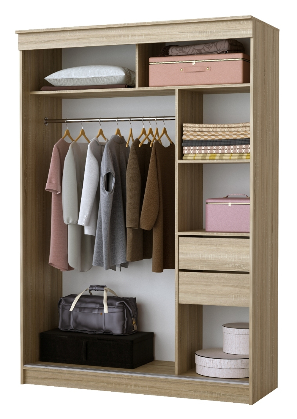 Шкаф-купе «АЛЬЯНС» декор «БАБОЧКА»