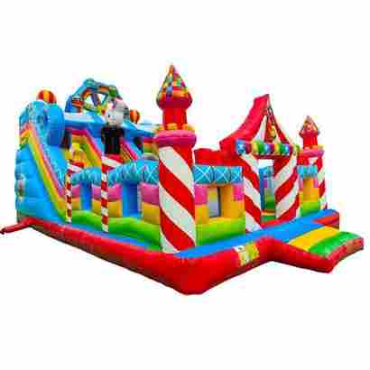 Коммерческий надувной батут «Парк развлечений 2» 10*6*6 м