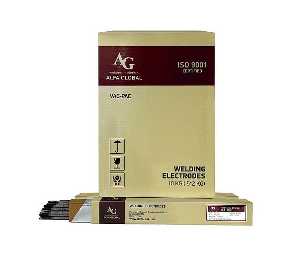 Электроды AG E 55LH d= 4,0*350 2,0кг VAC-PAC
