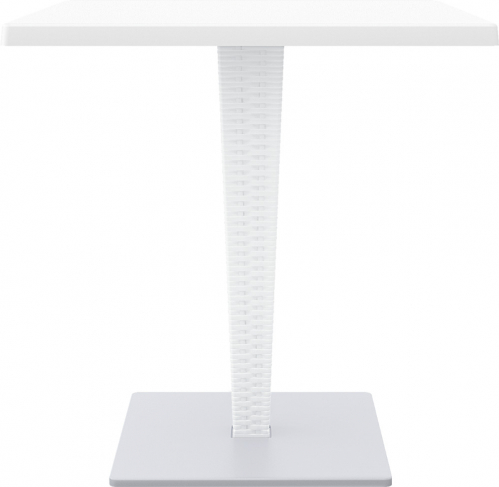 Стол пластиковый плетеный Siesta Contract Riva, белый