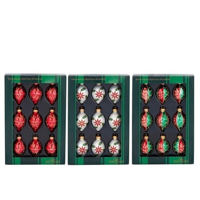 Набор из 9 игрушек в форме капель