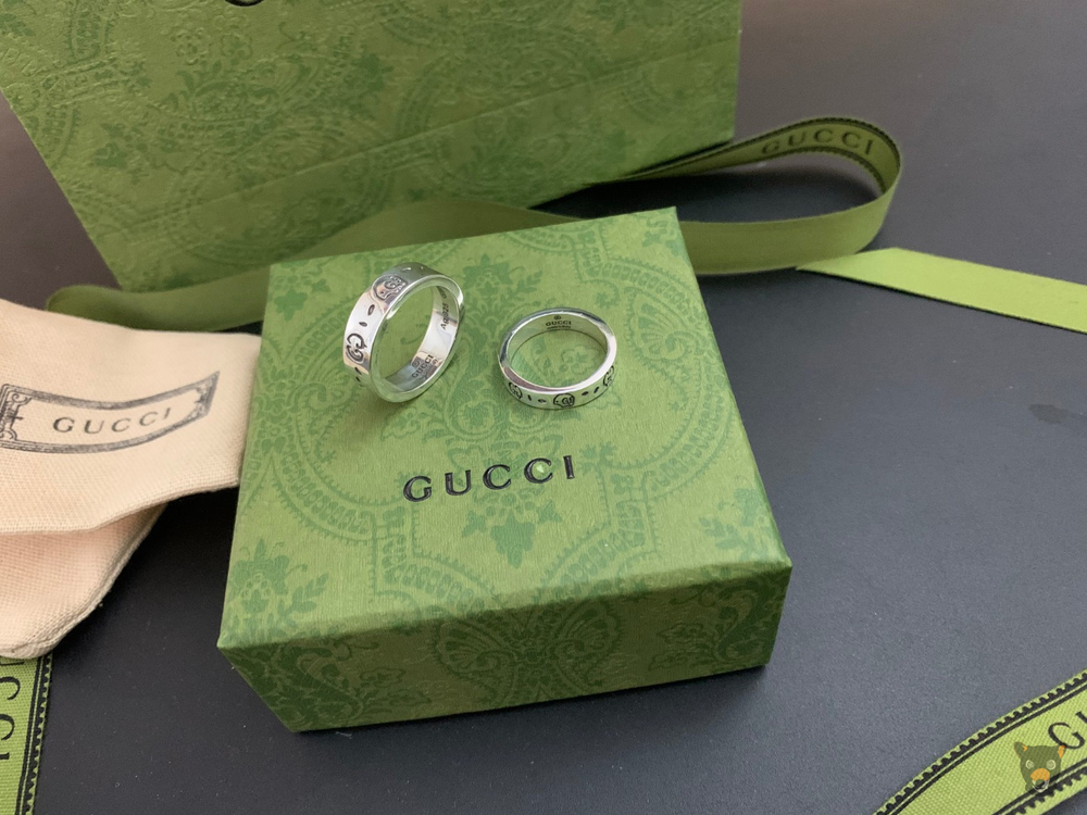 Кольцо Gucci широкое