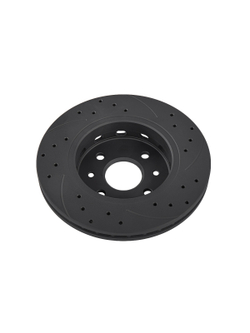 Диск тормозной передний перфорированный PRO-LINE с покрытием комплект KIA SPECTRA/SHUMA/SEPHIA II 1.6L 01-04 /VENT.D=257 GANZ GIJ10040S