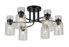 07555/6 BLACK (1) Люстра (RL)