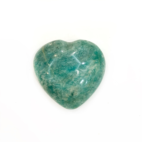 Сердце амазонит, 1 шт (75-80 гр)