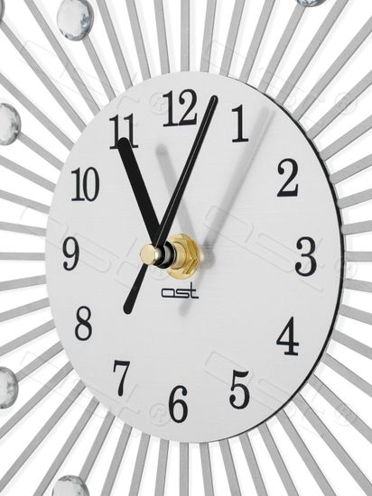 Настенные часы "Silver rain"