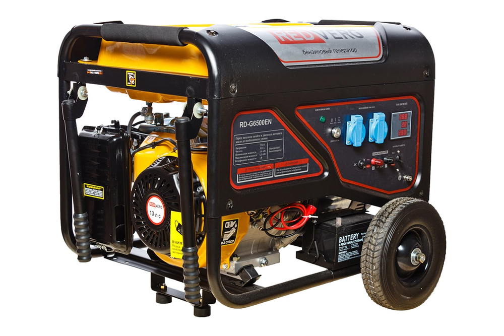 Генератор бензиновый REDVERG RD-G6500EN