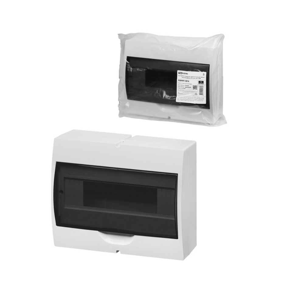 Щит распределительный навесной ЩРН-П-12, IP41, белый